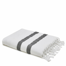 Antalya 100% Organic Cotton XL Fouta Towel - thumbnail 2