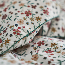 Jane Floral 100% Cotton Duvet Cover - thumbnail 2