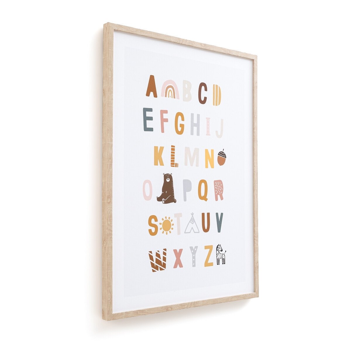 Ally Child's Framed Alphabet Print - image 1