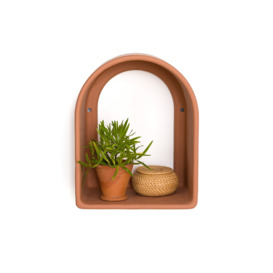 Teracota Terracotta Finish Wall Shelf - thumbnail 3