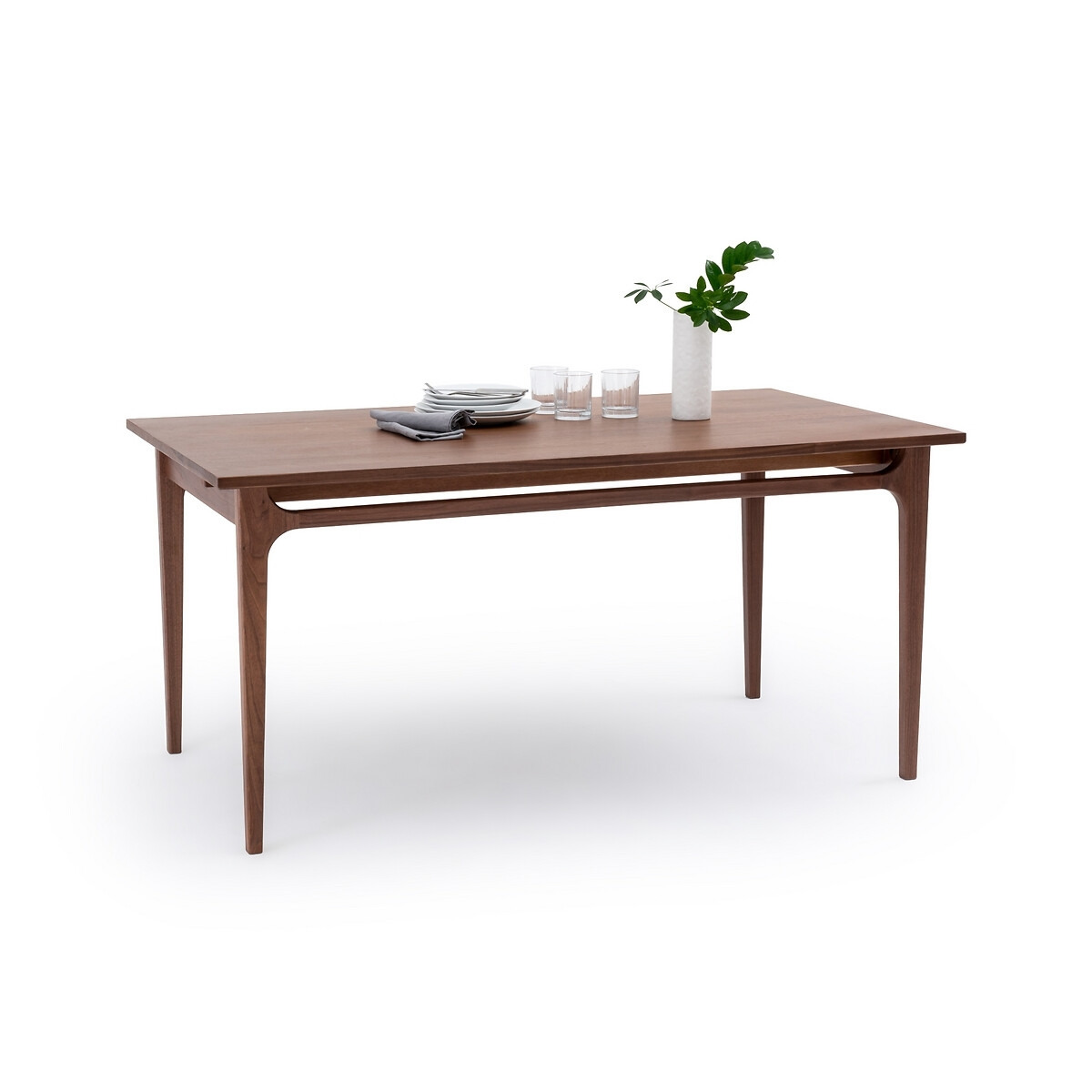 Larsen Walnut Extendable Dining Table (Seats 6-8) - image 1