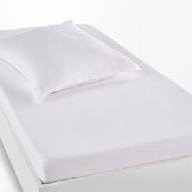 Linot 100% Washed Linen Child's Fitted Sheet
