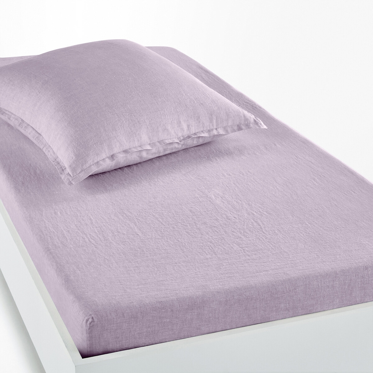 Linot 100% Washed Linen Child's Fitted Sheet - image 1