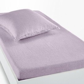 Linot 100% Washed Linen Child's Fitted Sheet - thumbnail 1