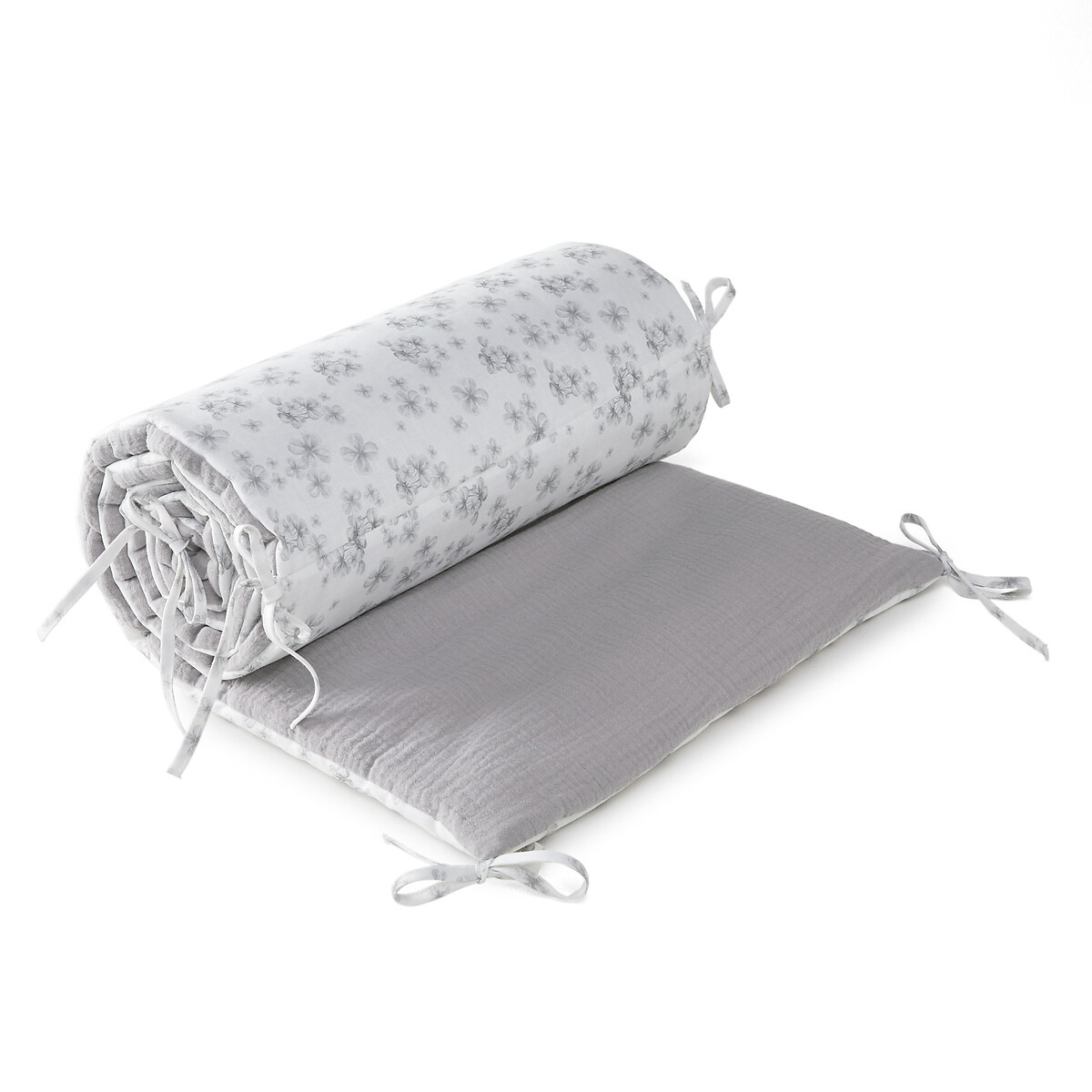Loopy Linen / Cotton Gauze Bed Bumper - image 1