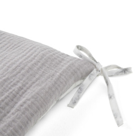 Loopy Linen / Cotton Gauze Bed Bumper - thumbnail 2