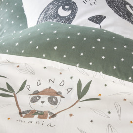 Panda Mania Animal Cotton Duvet Cover - thumbnail 2