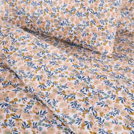Ohara Floral Cotton Cot Duvet Cover - thumbnail 2