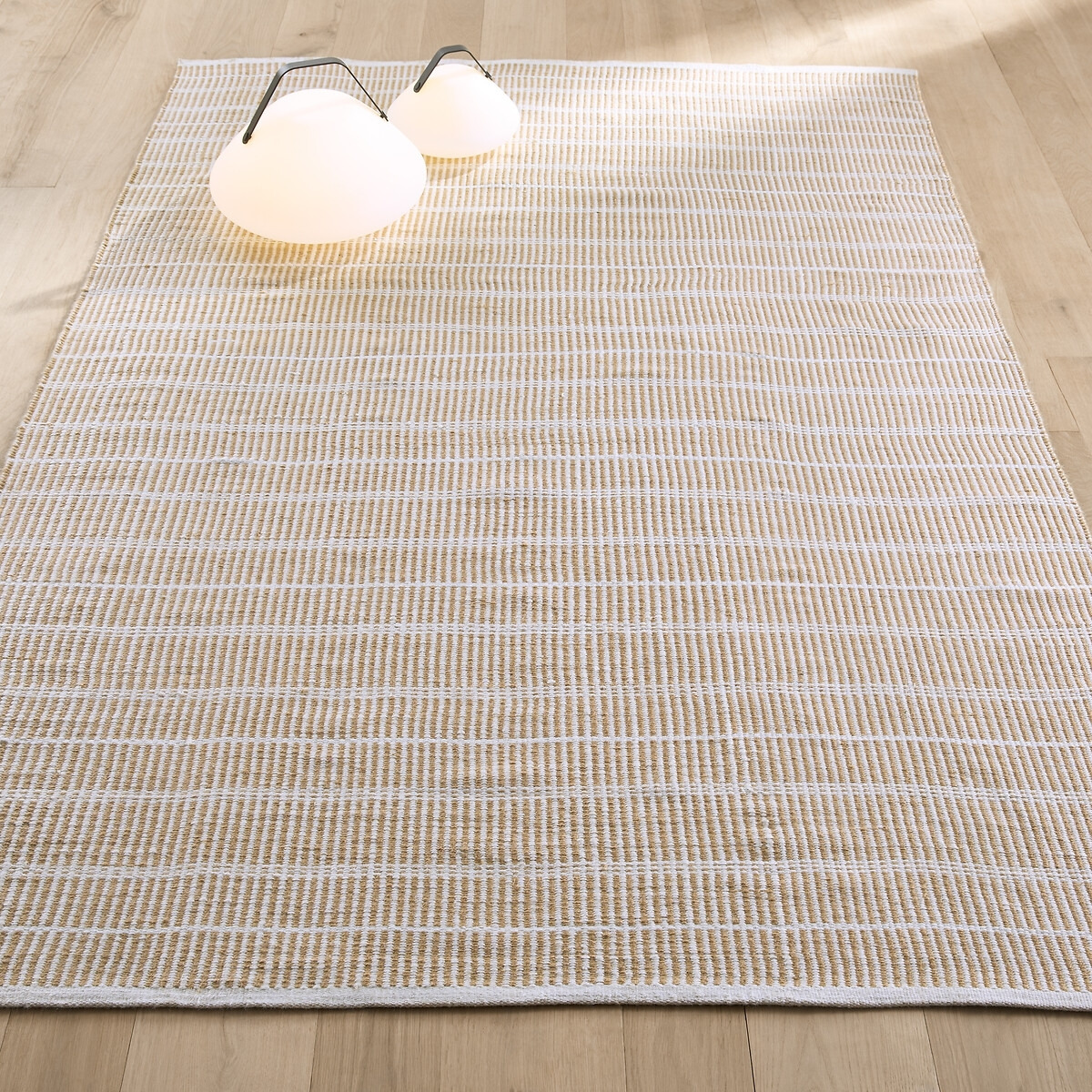 Linear Recycled Polyester Outdoor Rug - image 1