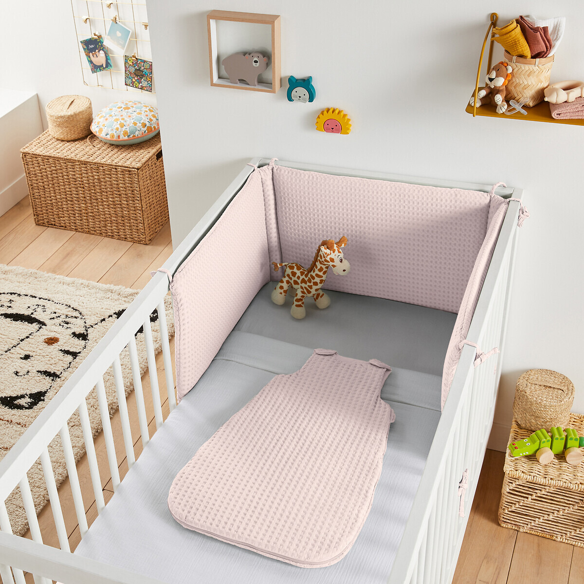 Tifly Honeycomb 100% Cotton Bed Bumper - image 1