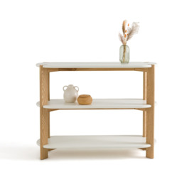 Galet Organically Shaped Ash Console Table - thumbnail 2
