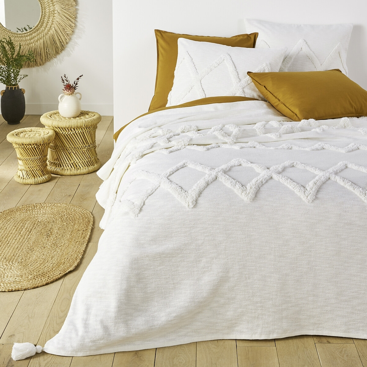 Assa Tufted Cotton Bedspread - image 1