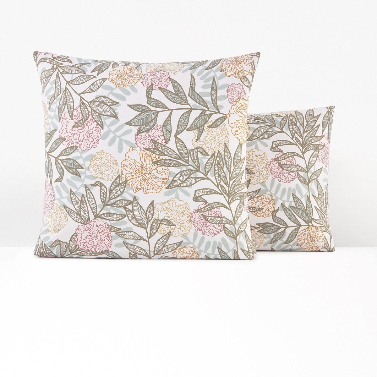 Dolce Floral 100% Cotton Percale 200 Thread Count Pillowcase