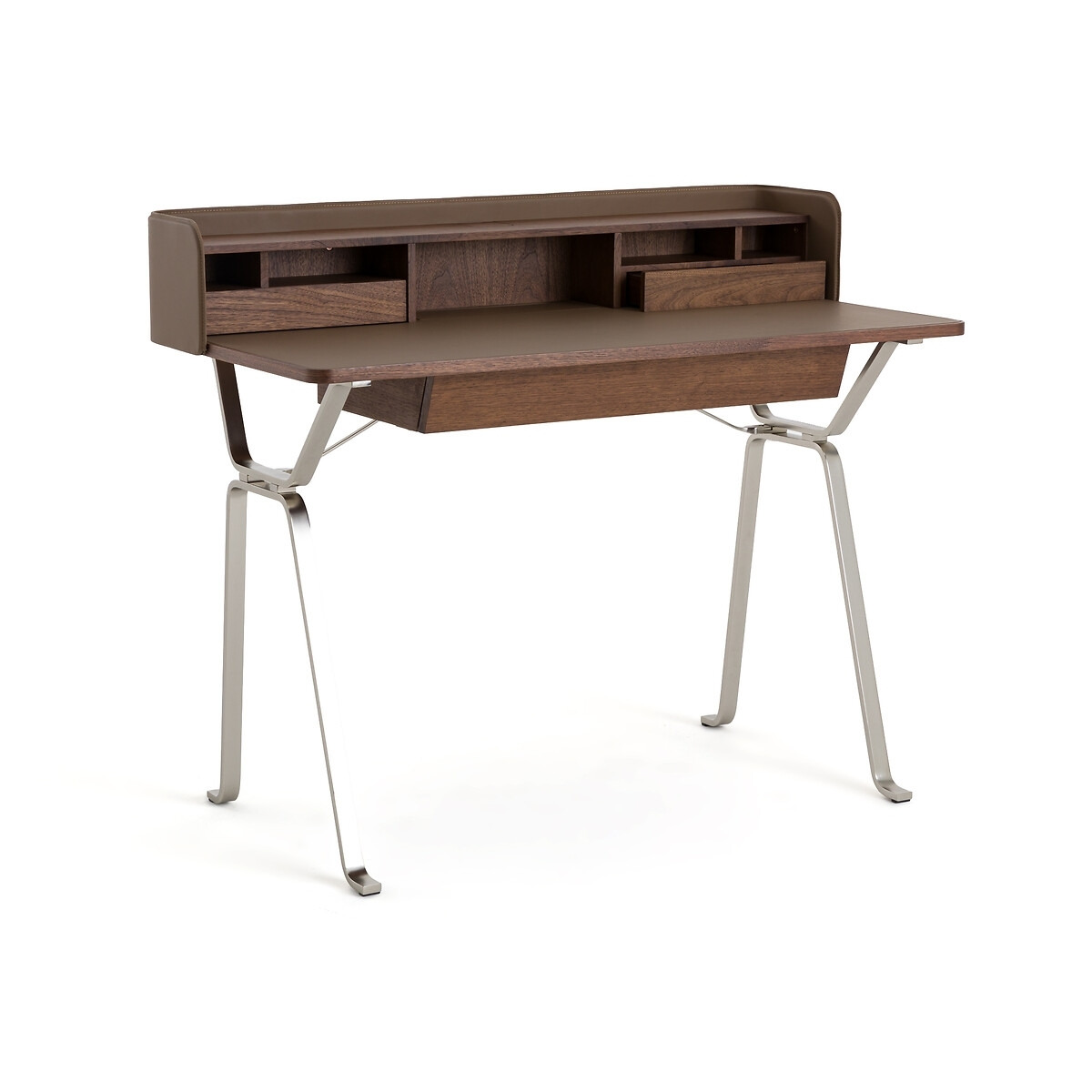 Nelsen Walnut Veneer Secretary Desk
