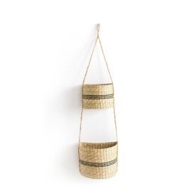 Cesta Woven Straw Hanging Baskets