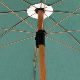 Biara Fringed Parasol Garden Umbrella - thumbnail 3