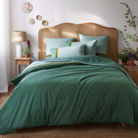 Joules Cotton Pheasant Floral Green Bedding Set - Double by Argos