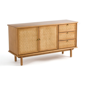 Orient Pine and Cane Sideboard