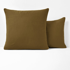 Kumla Plain 100% Cotton Muslin Pillowcase