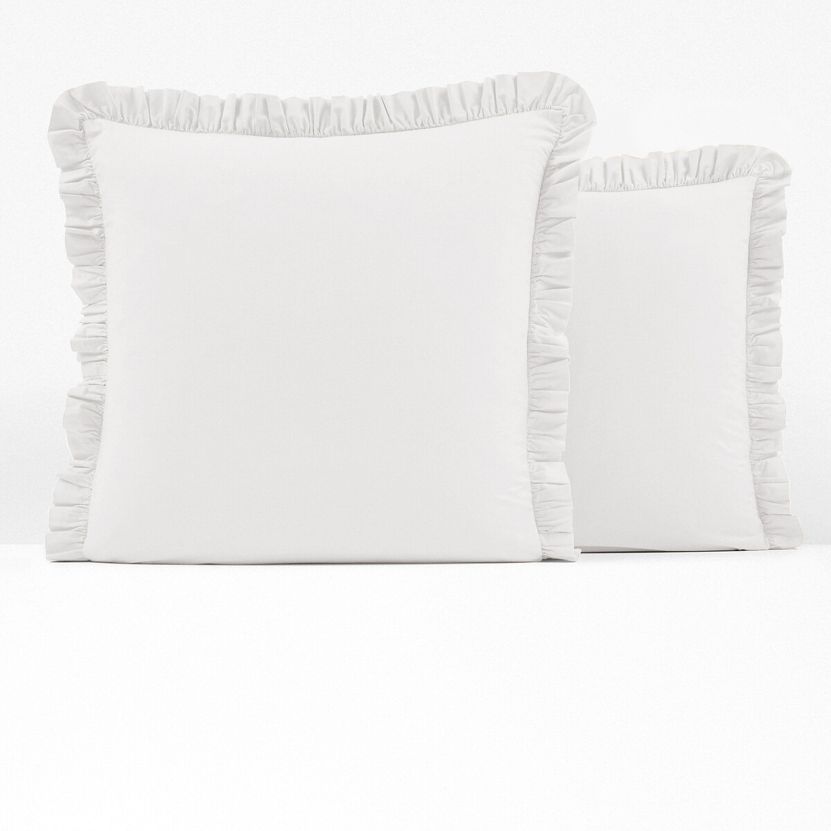 Ruffle 100% Washed Cotton Pillowcase - image 1