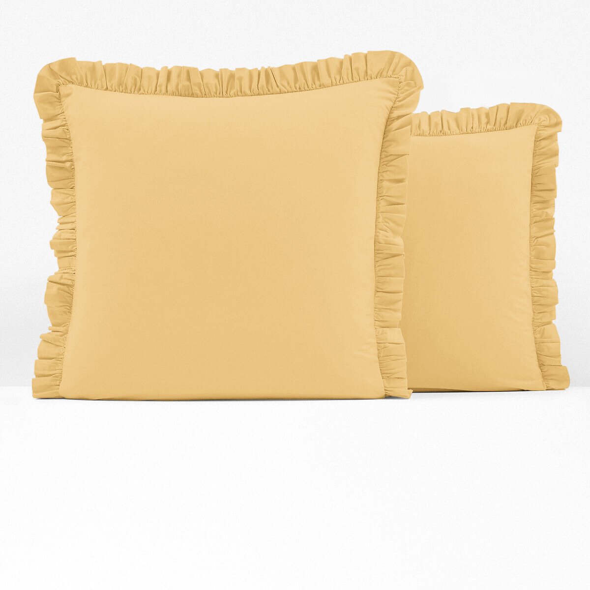 Child's Ruffle 100% Washed Cotton Pillowcase - image 1