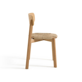 Batignolles Oak Stackable Chair, designed by E. Gallina - thumbnail 3