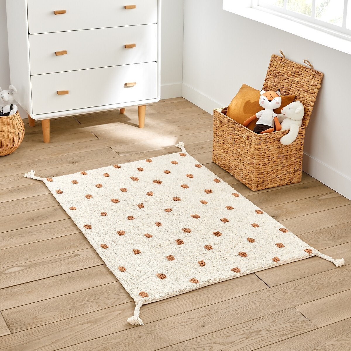 Jay Spotted Cotton Rug - image 1
