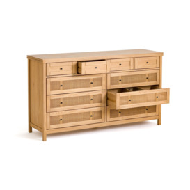 Gabin Solid Pine Chest of 10 Drawers - thumbnail 3
