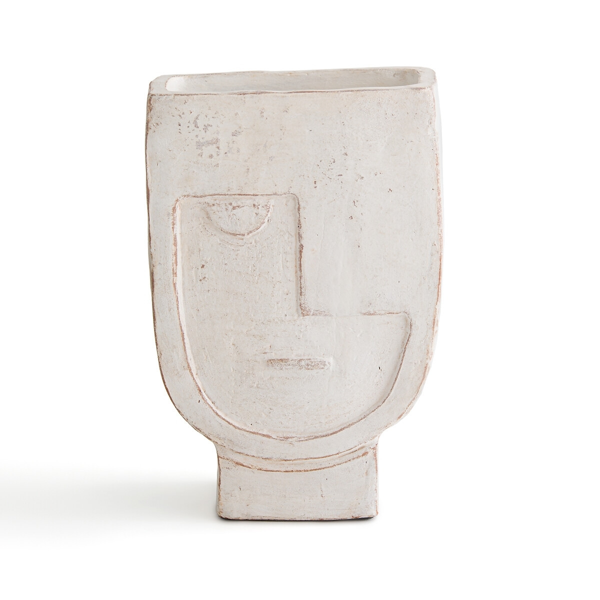 Atali Small Face Terracotta Vase - image 1