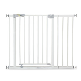 Open N Stop Safety Gate + 21cm Extension - White