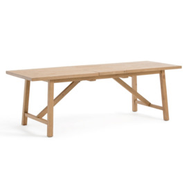 Cinto Extendable Solid Pine Dining Table (Seats 6-8) - thumbnail 3