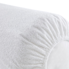 Waterproof Anti-Mite Towelling Bolster Under Pillowcase - thumbnail 2