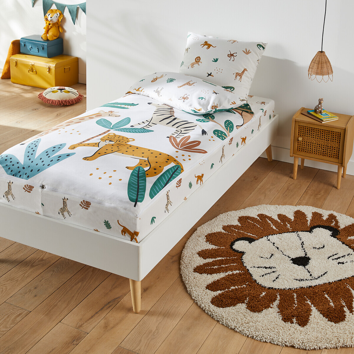 Junglito Animal 100% Cotton Bed Set with Duvet - image 1
