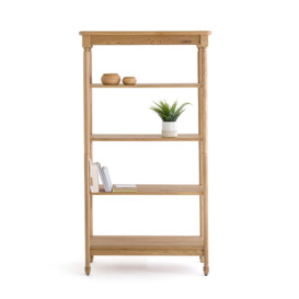 Baudry Solid Oak Bookcase - thumbnail 2