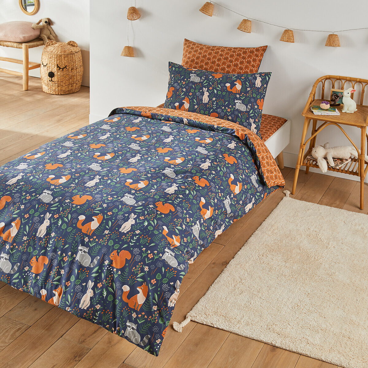 In The Woods Cotton Duvet Cover - image 1