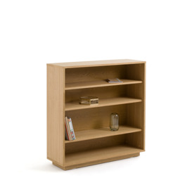 Palano Low Oak Bookcase Module