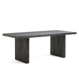 Malu Solid Pine Dining Table (Seats 6-8) - thumbnail 1