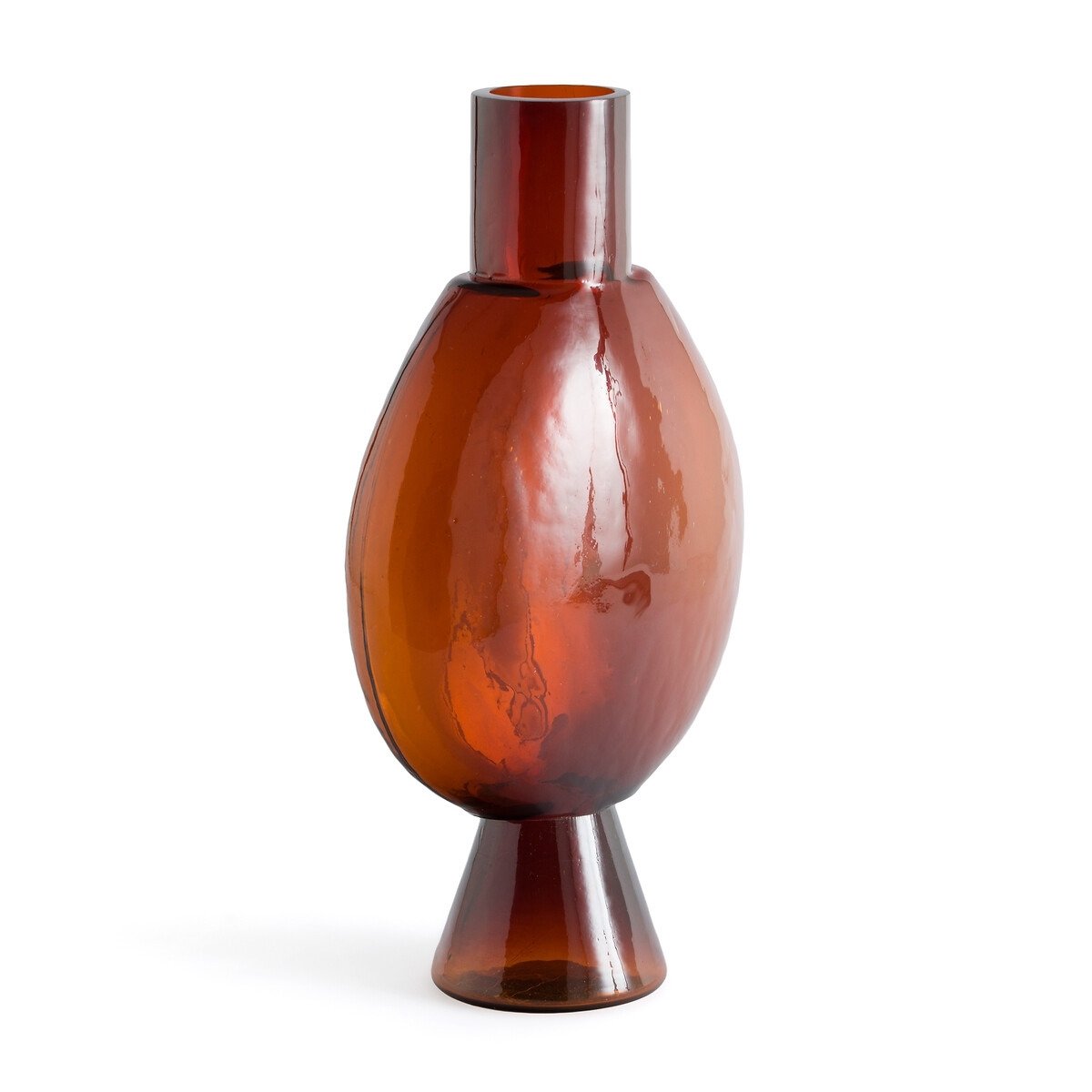 Pratori Sculptural Coloured Glass Vase - image 1