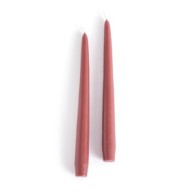 Set of 2 Fabola Smooth Dinner Candles - thumbnail 1
