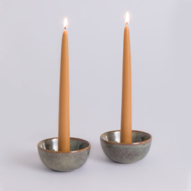 Set of 2 Fabola Smooth Dinner Candles - thumbnail 3