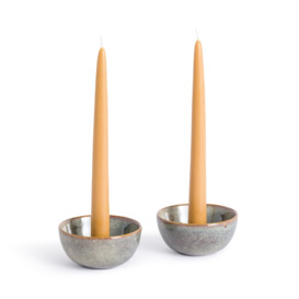 Set of 2 Fabola Smooth Dinner Candles - thumbnail 2