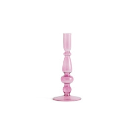 Lolita 20cm High Glass Candlestick - thumbnail 1