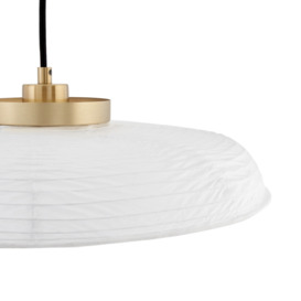 Tuuno Paper and Metal Double Ceiling Light - thumbnail 3
