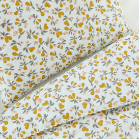 Pear Fruity 20% Recycled Cotton Baby Duvet Cover - thumbnail 2
