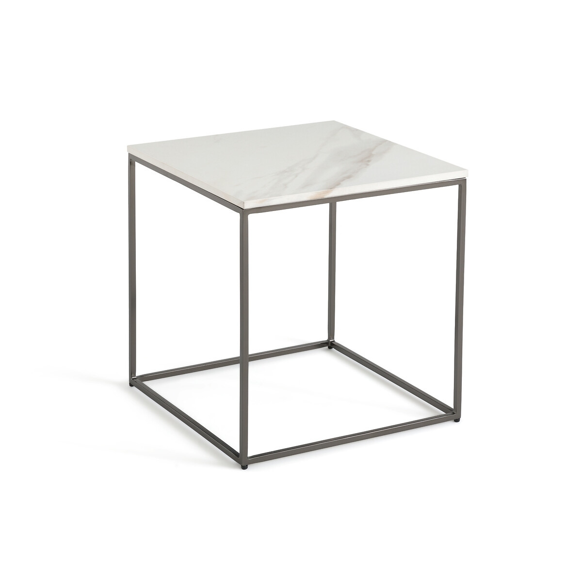 Mahaut Ceramic & Metal Side Table - image 1