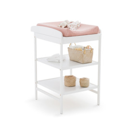Anice Changing Table with Shelves