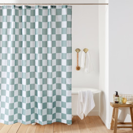 Quiberon Patterned Shower Curtain