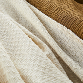 Plumetis Swiss Dot 100% Cotton Muslin Bedspread - thumbnail 3