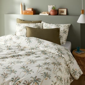 Denham Tropical 100% Cotton Bed Set with Rectangular Pillowcas