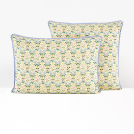 Michi Floral 50% Recycled Cotton Pillowcase